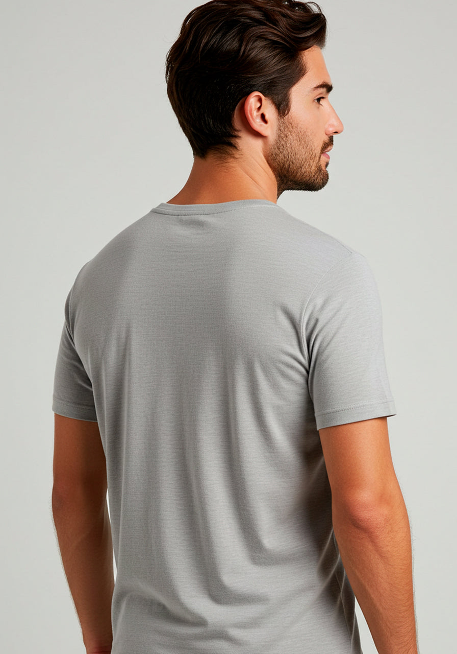 Camiseta Egípcio - Cinza