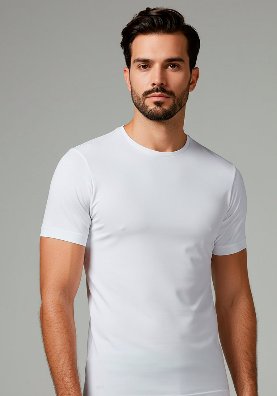 Camiseta Tech Modal - Branca